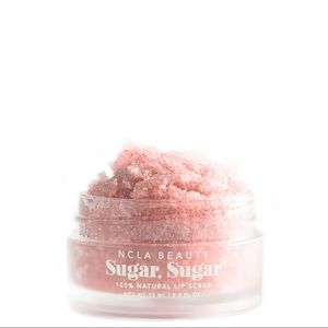 NIB NCLA Beauty Sugar Sugar Pink Champagne Lip Scrub